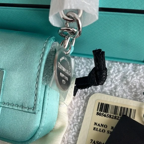 Fendi x Tiffany & Co. Nano Baguette Satin Charm Bag - Picture 7 of 17